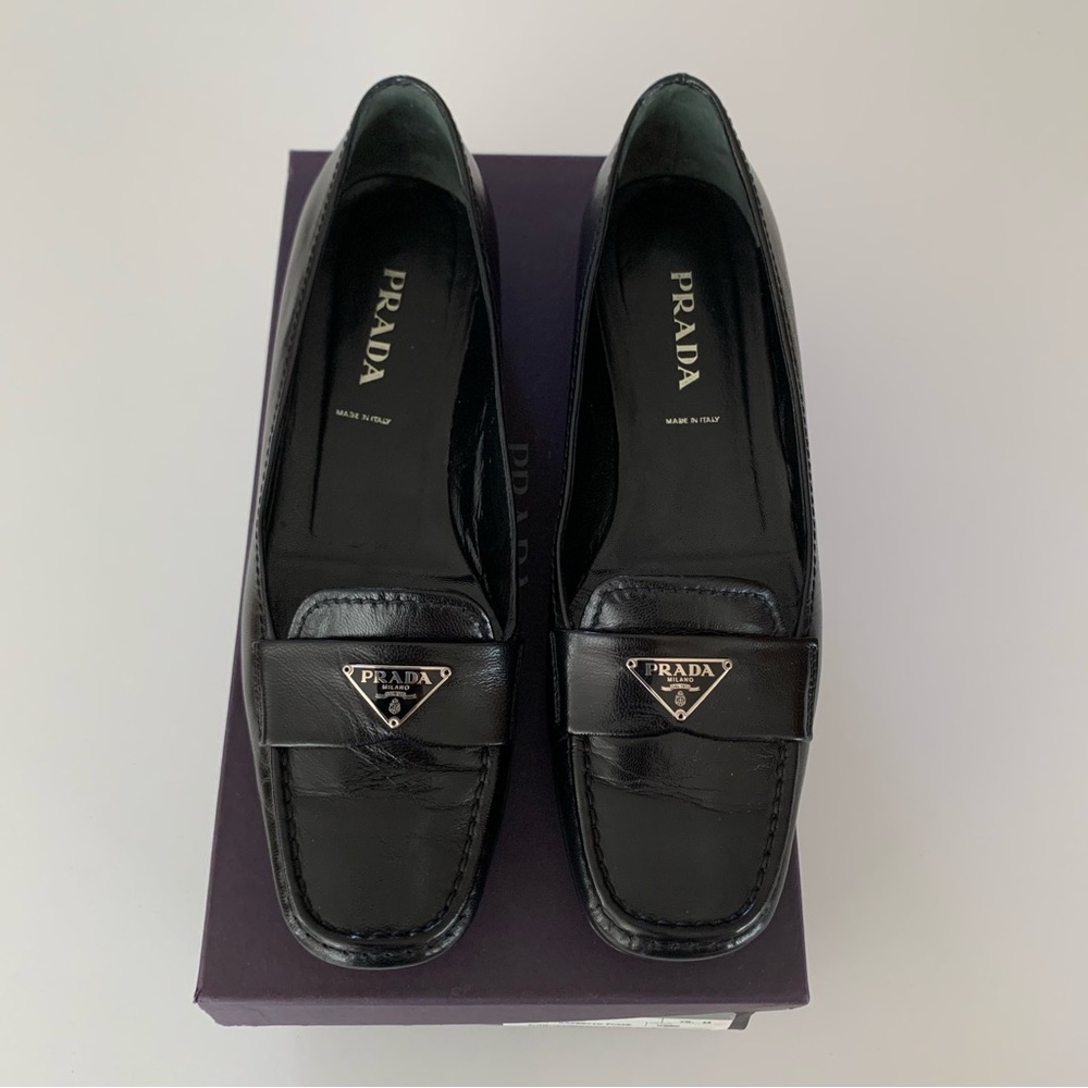 Prada Women’s Size 38 Calzature Donna Loafers - Picture 3 of 11